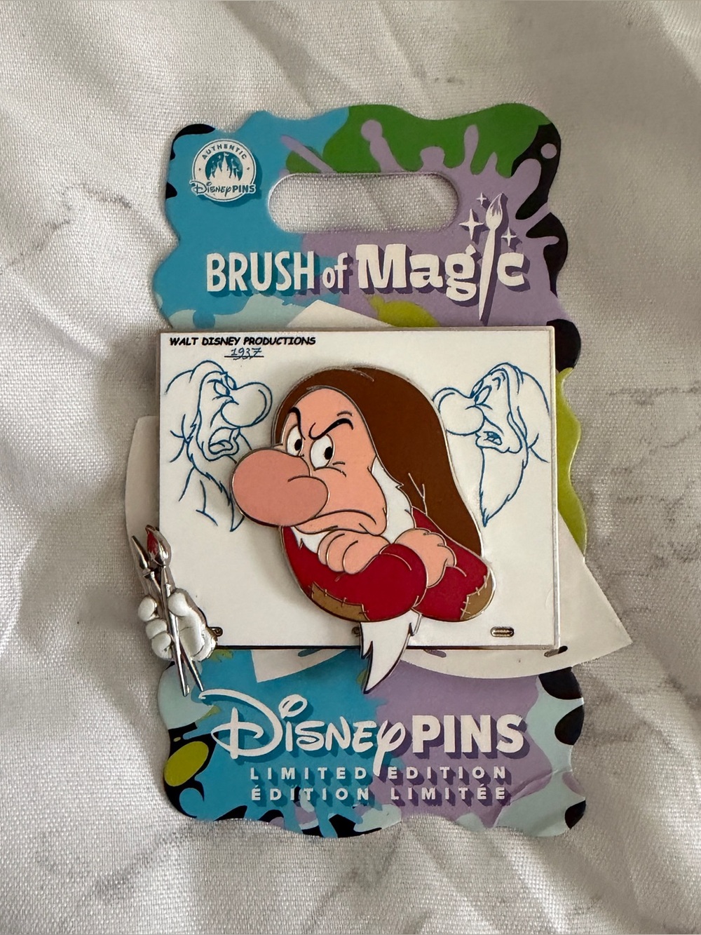 Disney | NWT Grumpy Brush of Magic Pin